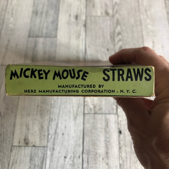Walt Disney - 1950’s Vintage Mickey Mouse Drink Sunshine Straws (Only 53 Straws) - Picture 7 of 10
